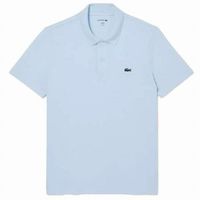 polo lacoste regular fit algodon azul claro