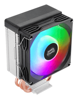 ventilador con disipador de cpu mars gaming mcpux3 tdp 190w pwm low profile frgb negro
