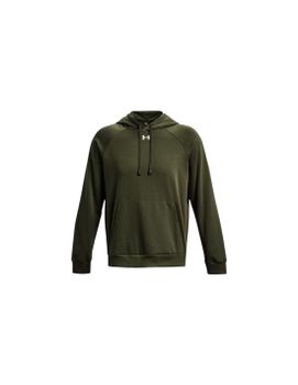 Sudadera Under Armour Rival Fleece Hoodie Hombre Verde