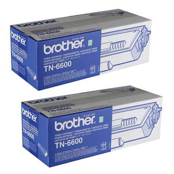 Original Multipack Brother HL-1470 Printer Toner Cartridges (2 Pack) -TN6600