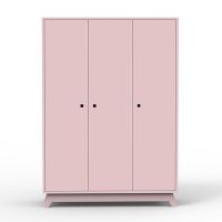 mathy by bols childrens 3 door wardrobe in madavin design available in 26 colours - mathy powder blue