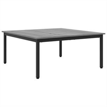 Mesa De Café Gris Sonoma 100 X 100 X 45 Cm Madera De Ingeniería Vidaxl