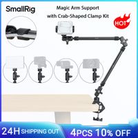 soporte de brazo magico smallrig con kit de abrazadera en forma de cangrejo soporte de montaje para telefono soporte de escritorio flexible para camara de accion de disparo