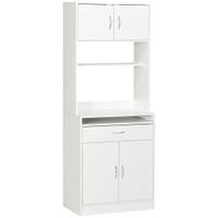 alacena de cocina 70x40x180 cm blanco