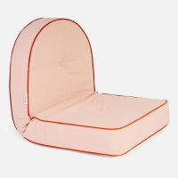 business  pleasure reclining pillow lounger - rivie pink
