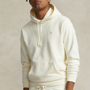 Polo Ralph Lauren Loopback Cotton-Jersey Hoodie - L
