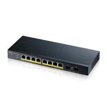 Switch gestionado Zyxel GS1900-10HP 8 Puertos Gigabit PoE+ 2 SFP Montaje pared