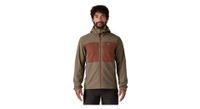 sudadera con capucha patagonia r2 techface hombre polar marron