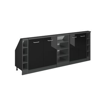 Conjunto De Armarios Para Techo Inclinado Rion Lote De 5 Vicco