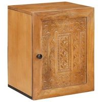 mueble de cuarto de bano marron claro 38 x 33 x 48 cm vidaxl