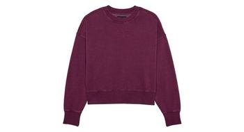 Sudadera fox wordmark women s oversized purpura