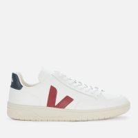 veja mens v-12 leather trainers - extra whitemarsalanautico - uk 7
