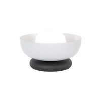 lampara de mesa fenko grisnegro