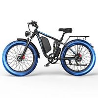 bicicleta de montana electrica ebycco eb7pro doble motor 52 v 2000 w 23 ah negra