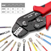 juego de herramientas de prensado de trinquete para barril abierto dupont jst molex terminales dupont molex jst te y pines epc pcie sata sn-58b