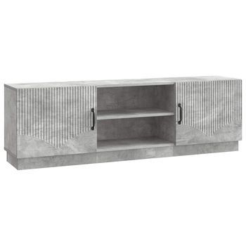 Mueble De Tv Gris Hormigón 150 X 31 X 47 Cm Vidaxl