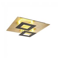 plafon de techo led dalia oro 48w