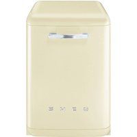 smeg df6fabcr full-size dishwasher - cream cream