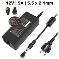 cargador para tft monitor 12v 5a 60w  conector apto para tira led