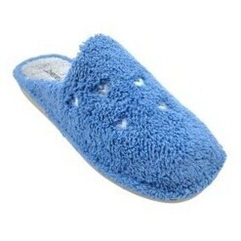 Berevere Pantuflas Ir por casa señora v 6421 azul para mujer