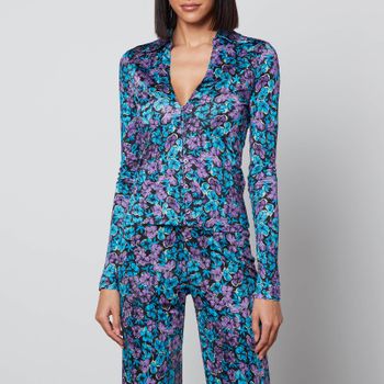 Rotate Birger Christensen Mariah Satin Shirt - DK 38/UK 12