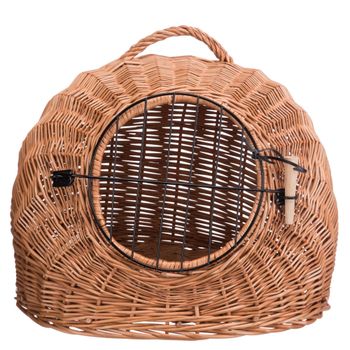 Trixie Wicker Cat Basket -  50 x 36 x 42cm (L x W x H)