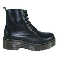 true heart botines bota militar con piso doble de true hearth para mujer