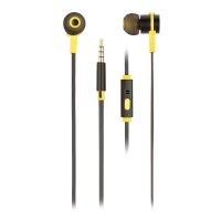 ngs cross rally auriculares con microfono amarillos