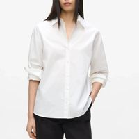 karl lagerfeld camisa b2w11052 classic relaxed poplin shi para mujer