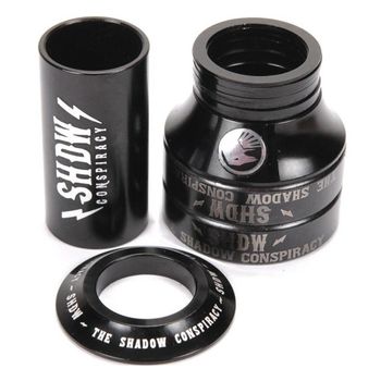 Shadow Stacked Mid BB Black / 22mm