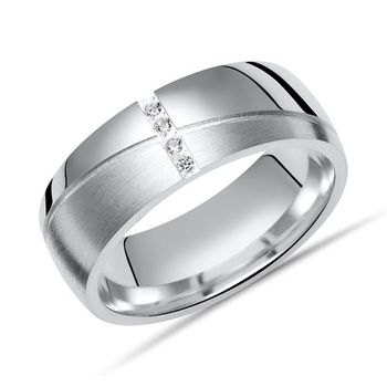 Anillo plata 925 con circonita 6,5 mm