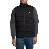 lyle  scott chaquetas chaleco acolchado ligero y elastico para hombre