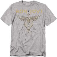 bon jovi camiseta greatest hits para mujer