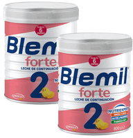 blemil forte 2 leche continuacion 2x800 gr pack ahorro