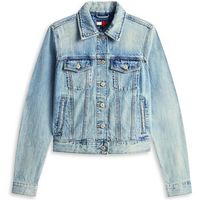 tommy jeans cazadora vaquera classic trucker ext para mujer