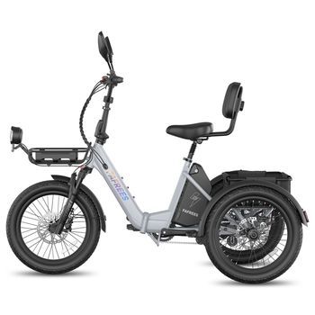Fafrees F20 Mate Ii Triciclo De Carga Eléctrico,batería De 48v 21ah, Viene Con Motor De 250w,25km/h