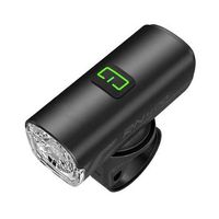 rn 400 luces para bicicleta 400 lumenes luz delantera para bicicleta recargable por usb ipx7 impermeable led seguridad y deteccion faros para bicicleta de montana para desplazamientos diarios y conduccion urbana negro