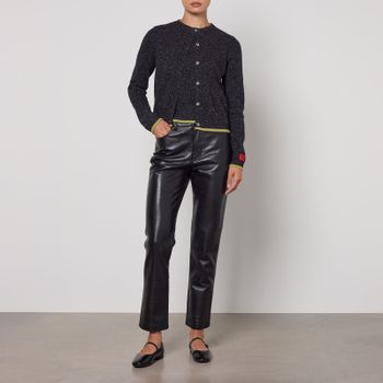 MAX&Co. Gallico Tweed Cardigan and Top Set - S