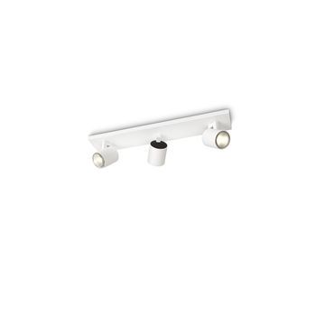 Lámpara De Techo 3 Focos  Runner Blanco