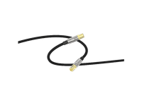 cable de antena - isy isa-9026 3 metros 120db negro