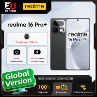 nuevo lanzamiento version para la ue realme 16 pro plus 5g smartphone con camara lumacolor de 200 mp bateria de 7000 mah y pantalla amoled de 144 hz