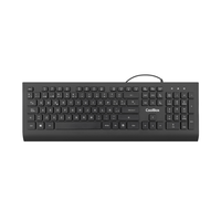 coolbox teclado flatpro usb 18m silencioso