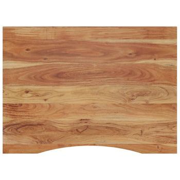 Tablero De Escritorio Rectangular Madera Acacia 100x80x2,5 Cm Vidaxl