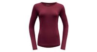 ropa interior de manga larga devold breeze merino 150 rojo