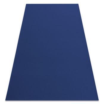 Alfombra Con Refuerzo De Goma Rumba 1380 Un Solo Color Zafiro 150x200 Cm