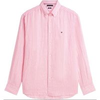 tommy hilfiger camisa manga larga mw0mw42400 para hombre