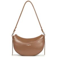 lancaster bolso de mano media luna suave ace cuero avellana para mujer