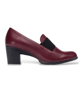 Wonders para mujer. G-4748_5466_9834 Zapatos de Piel Elásticos Burdeos (38), 5 a 8cm, Ninguno, Casual, Granate, Clásico
