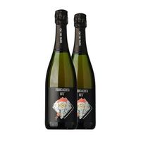 ca de pazzi rose brut franciacorta 75 cl 125 vol pack de 2 unidades