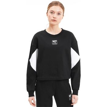 Puma Jersey Rebel Crew Felpa Donna Black 583560 01 para mujer